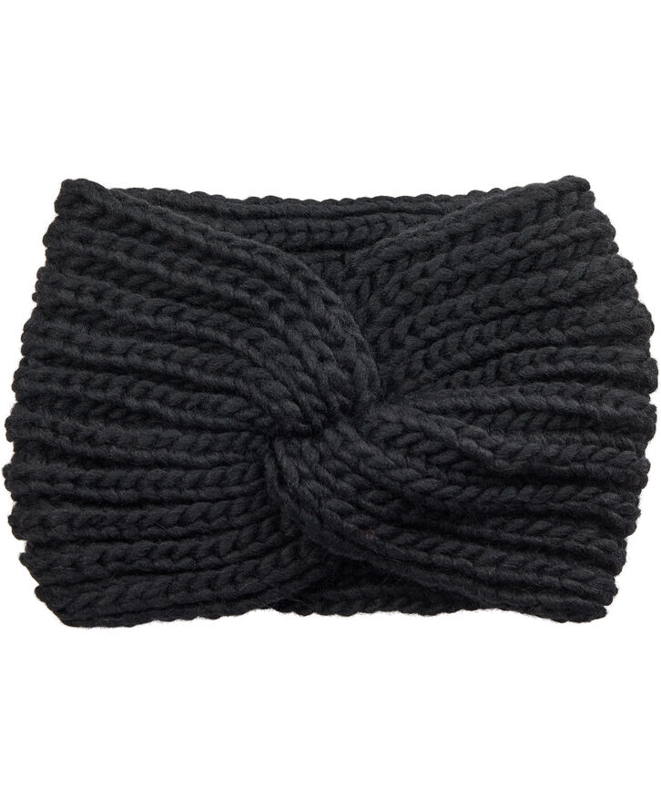 Knitted Headband - Black 2030