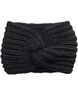 Knitted Headband - Black 2030