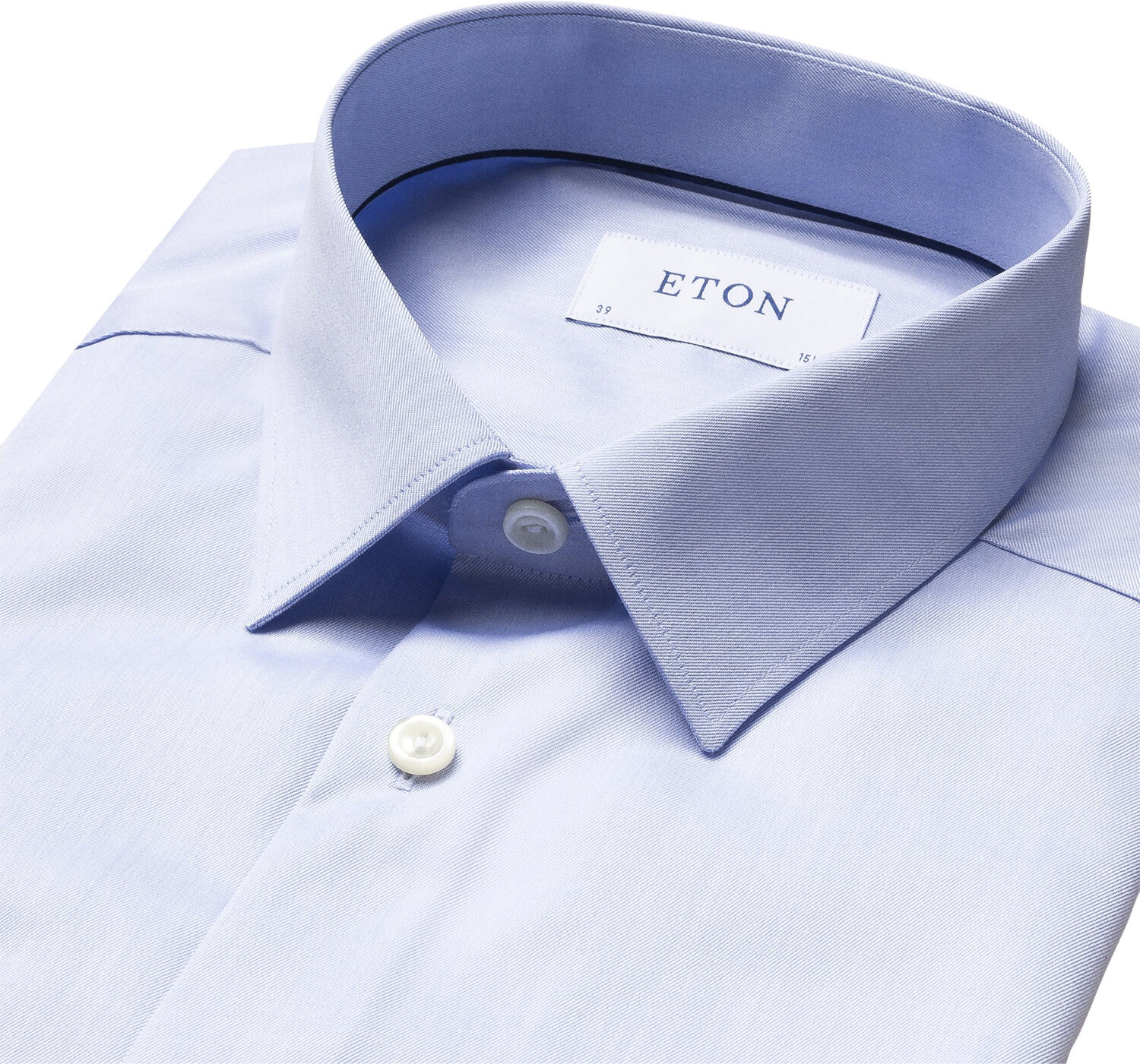 Super Slim Fit White Signature Twill Shirt
