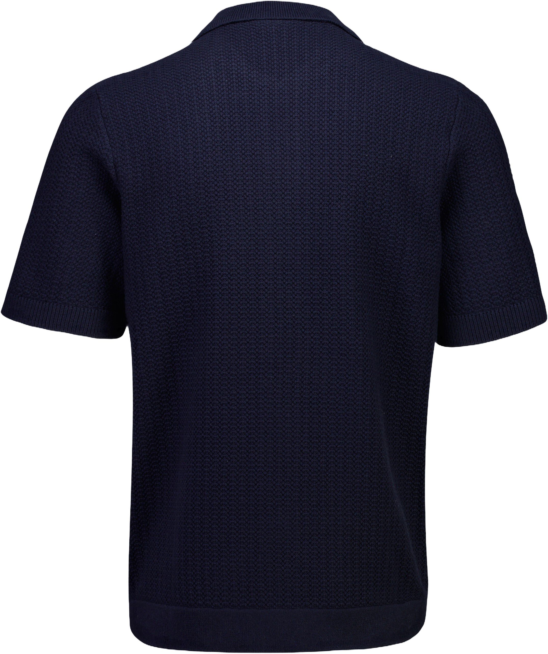 Knitted polo cardigan