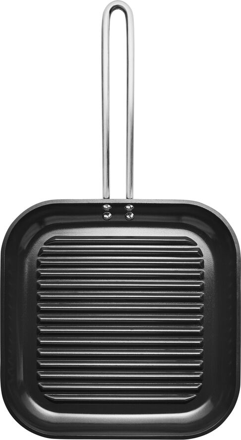 Professional Grillstegepande 28x28 cm keramisk Slip-Let® bel