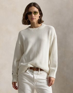 Cotton Crewneck Sweater