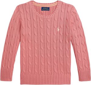 Cable-Knit Cotton Sweater