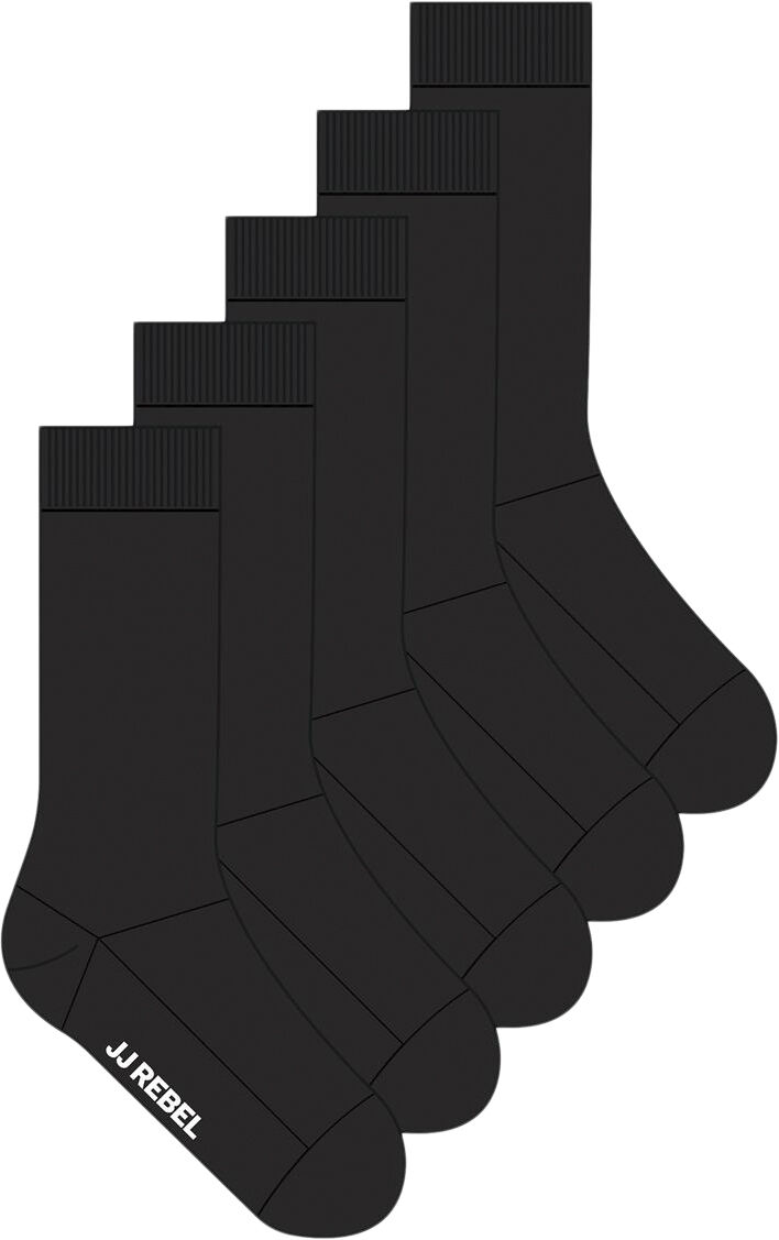 JREBREBEL LOGO SOCKS 5 PACK
