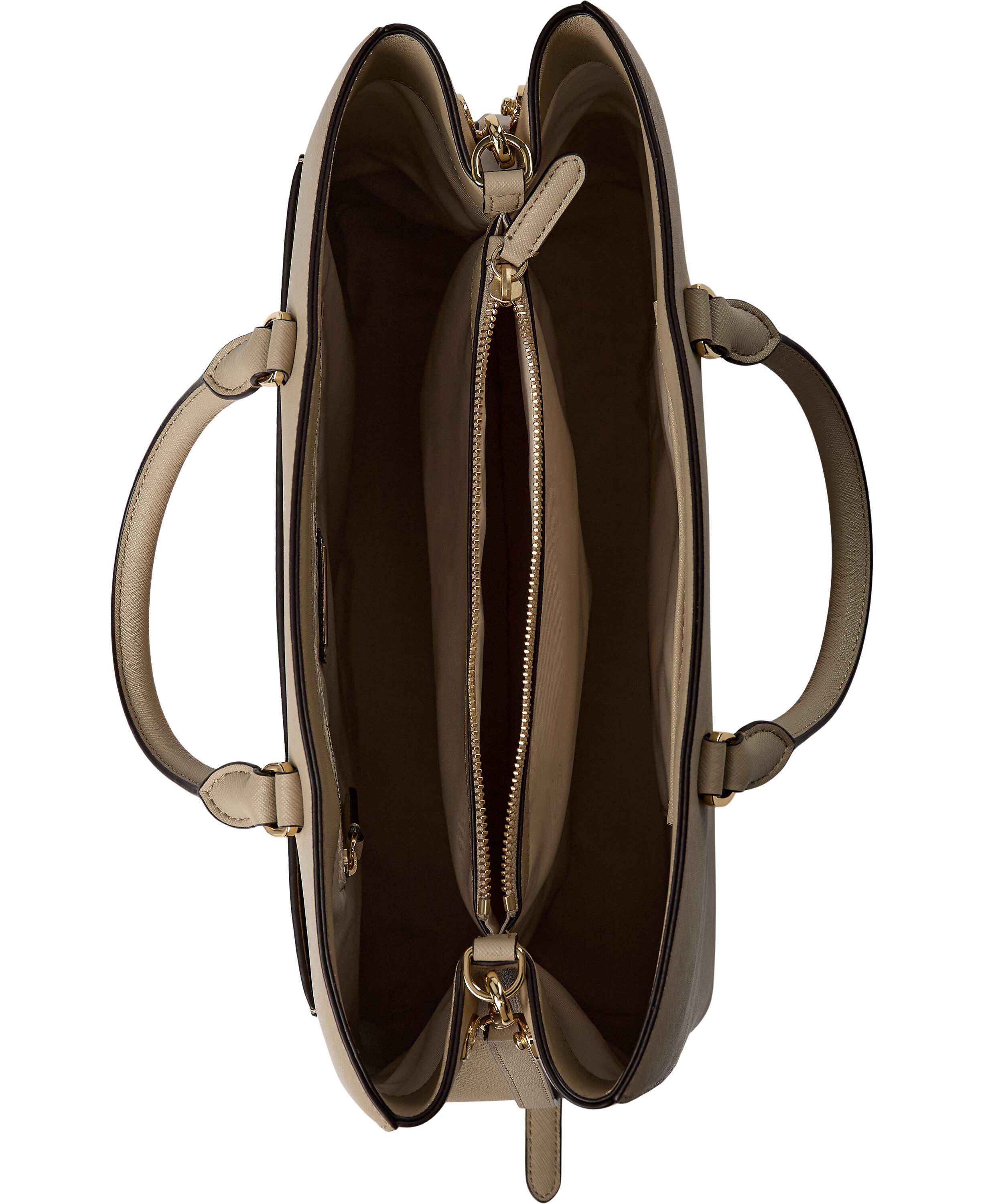 Crosshatch Leather Large Hanna Satchel