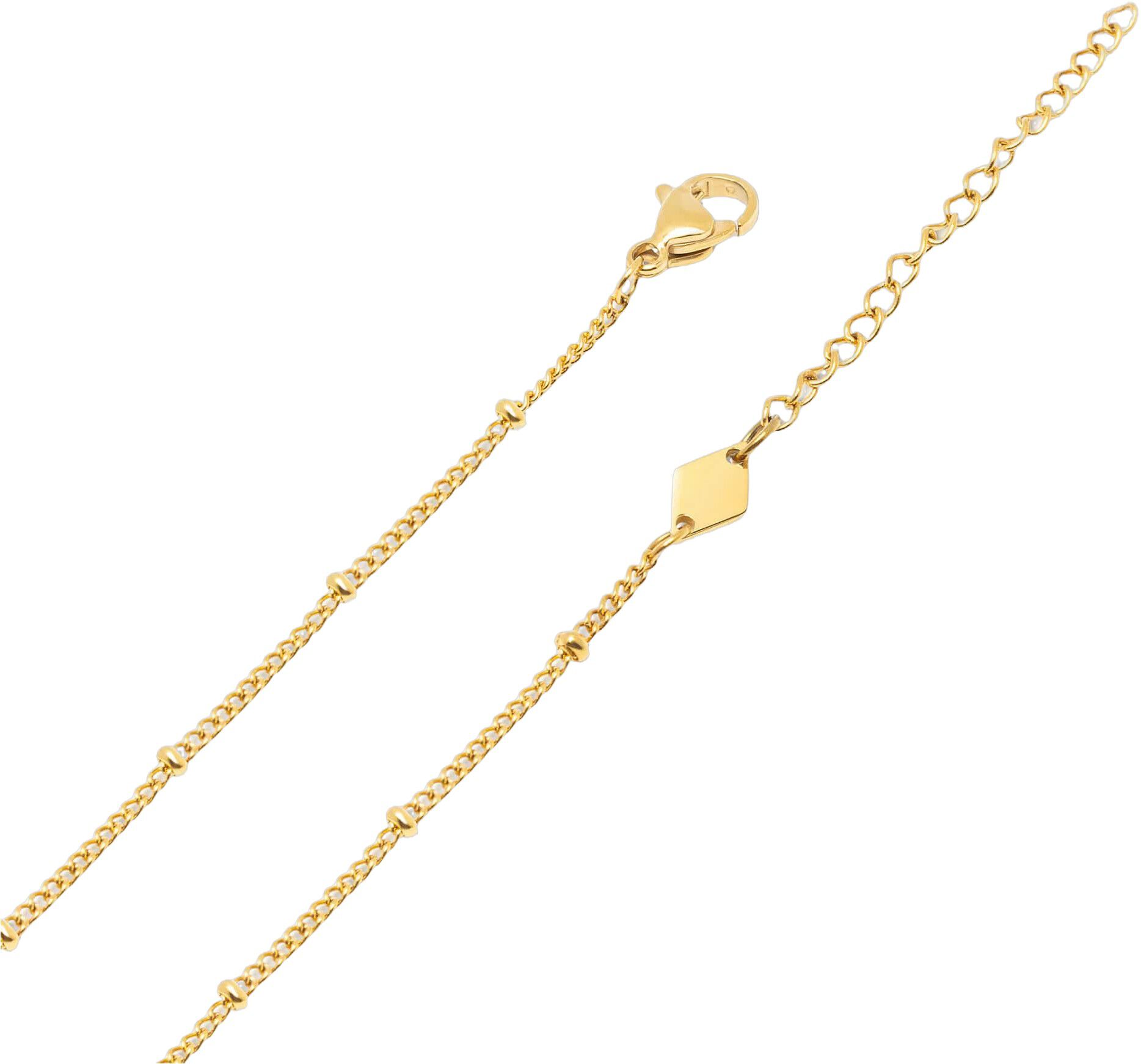 Women's Gold Heart Pendant Necklace