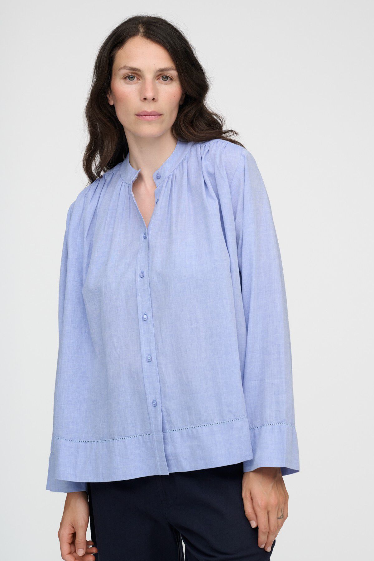 july shirt chambray