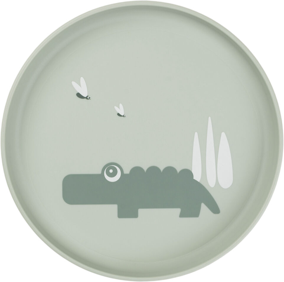 Foodie tallerken Croco Gr&oslash;n