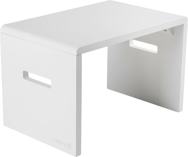 Sebra Skammel, classic white