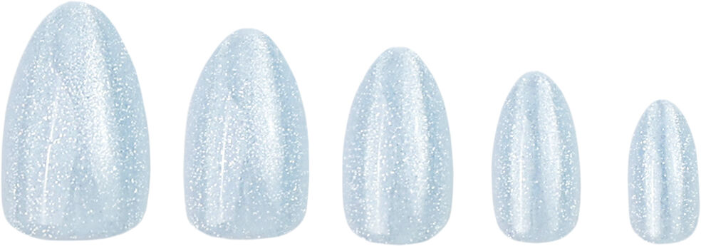 Glacier Blue - Reusable Instant Press-on Manicure