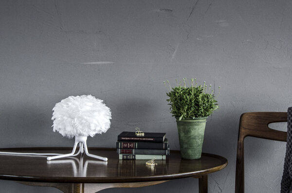 Tripod Base matt white H 18,6 cm