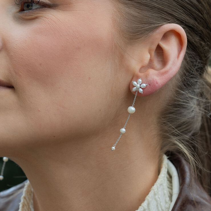 Pearl Signature Earhanger Long