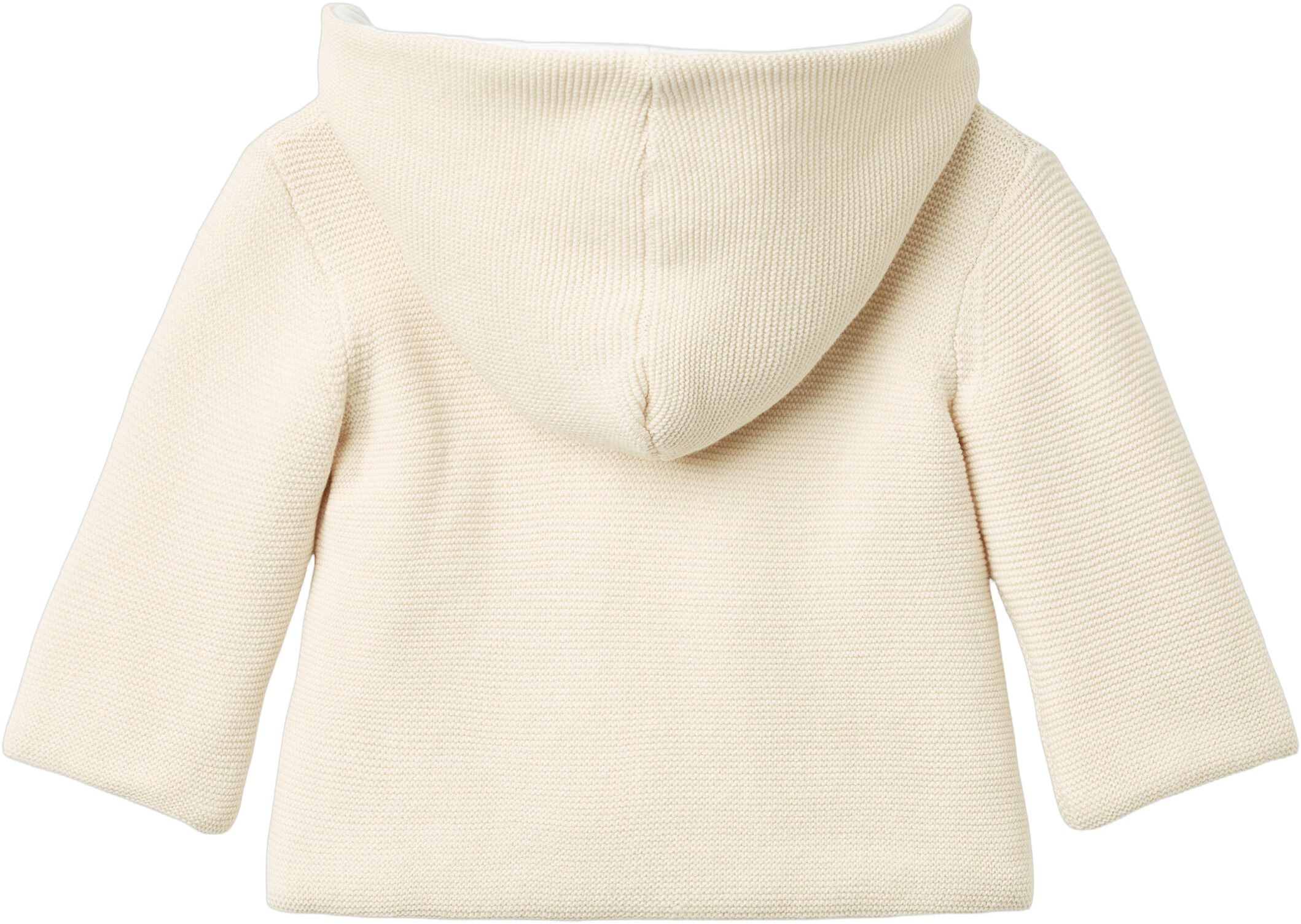 COTTON BABY JACKET W. HOOD