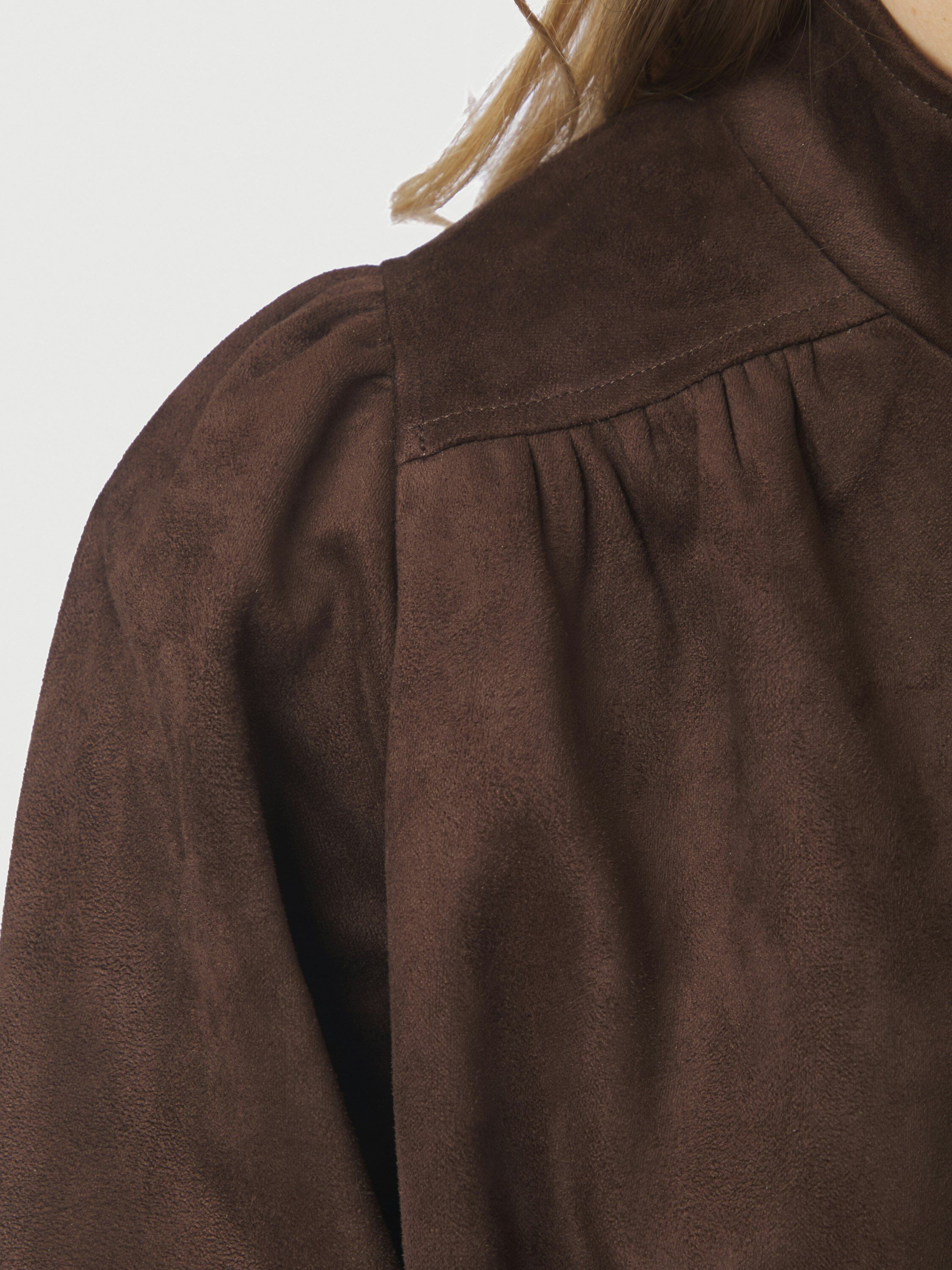 Jakke Tirsa Faux Suede