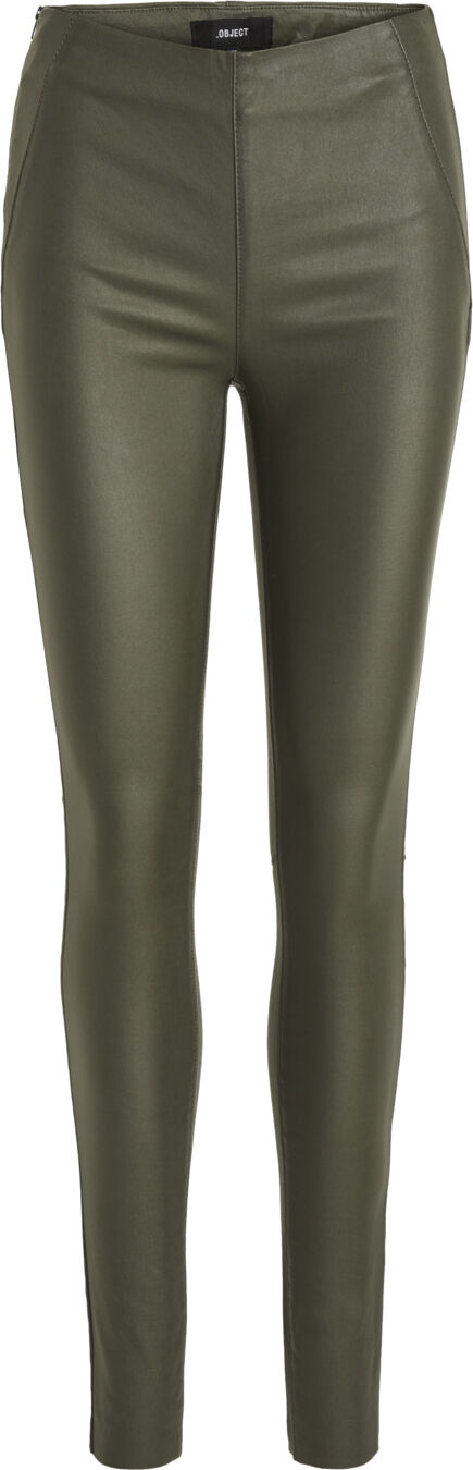 OBJBELLE MW COATED LEGGINGS NOOS
