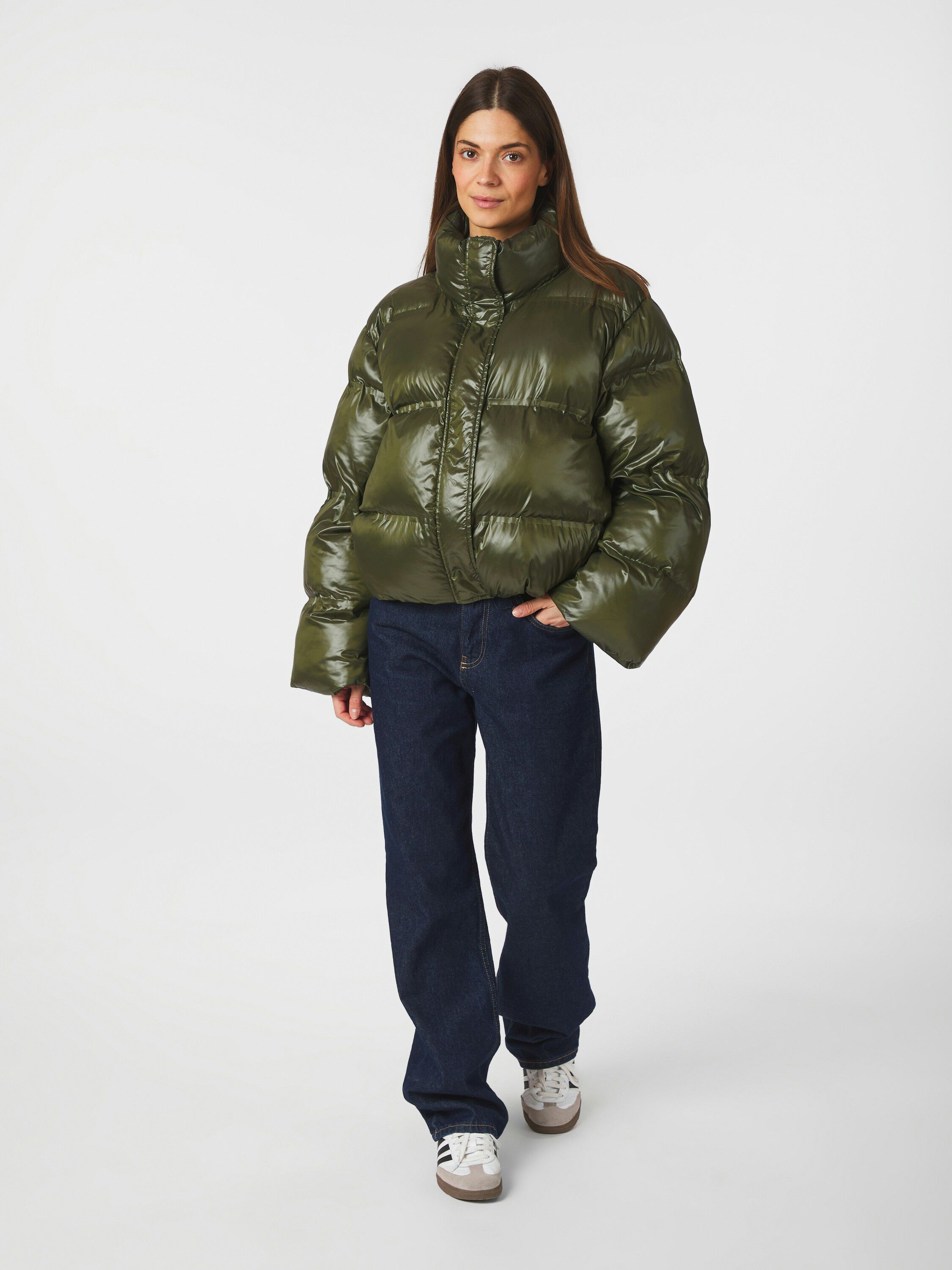 Rhea Shiny Puffer Jacket