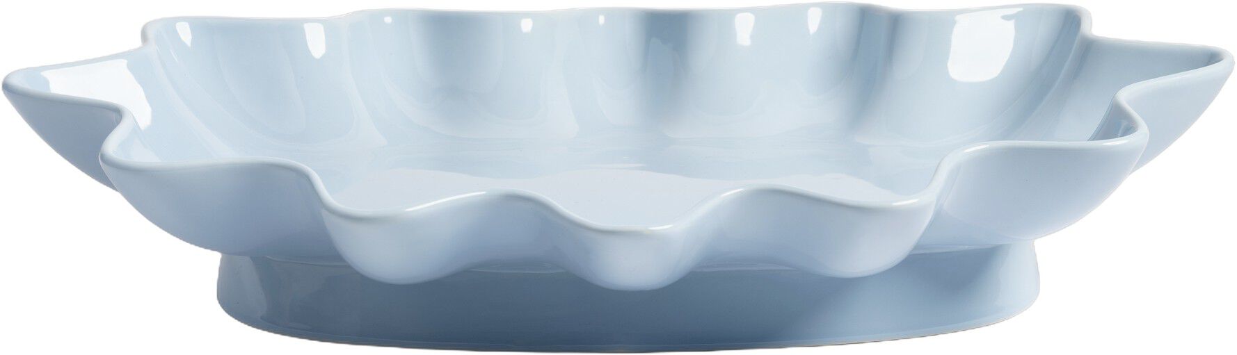 Bowl sun oval ice blue