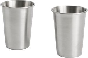 Outdoor Market Steel Cup - Set of 2 - Medium