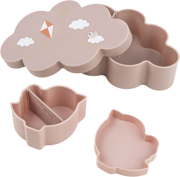 Snack & madkasse m/drikkedunk Playground Pudder