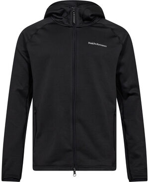 FLO M Chill Light Zip Hoo-BLACK