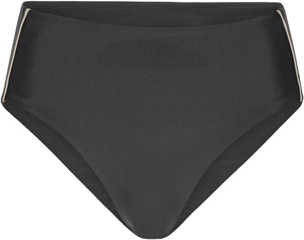 Ubud Colorblock high-waisted bikini bottom - Nero
