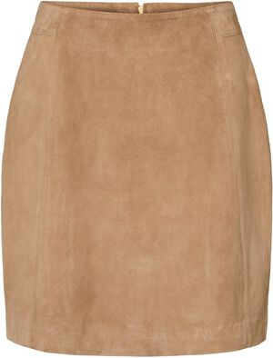 1014PBOLima suede skirt