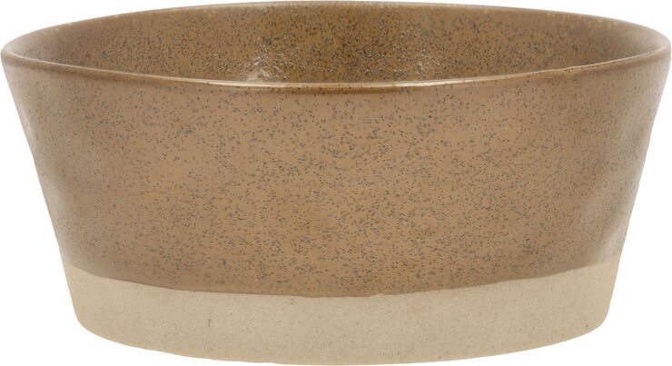 Serveringsskål Evig 19 x 8,5 cm Amber Porselen