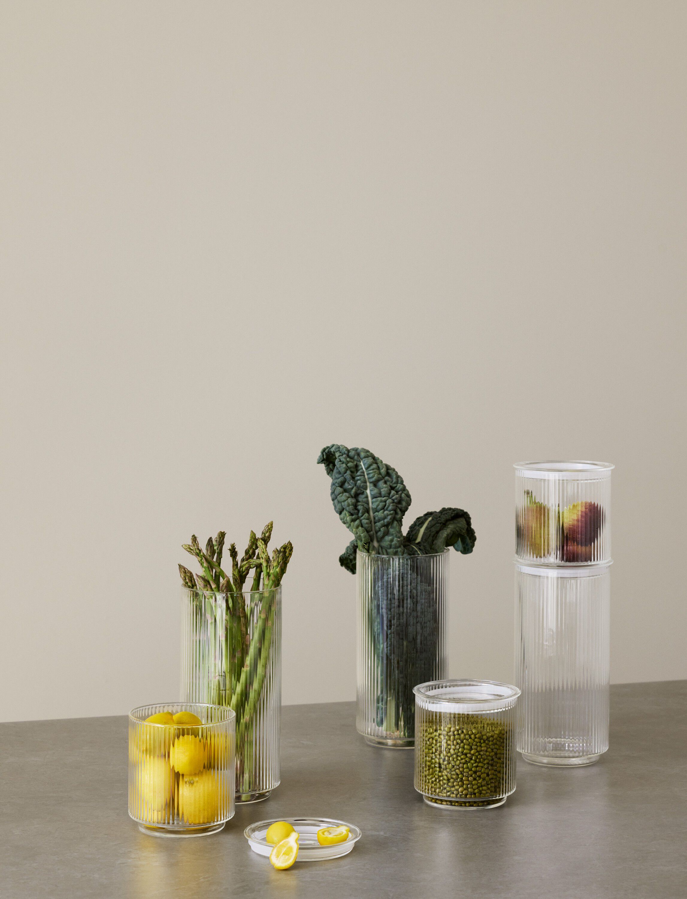 Pilastro oppbevaringskrukke 1.3 l. clear