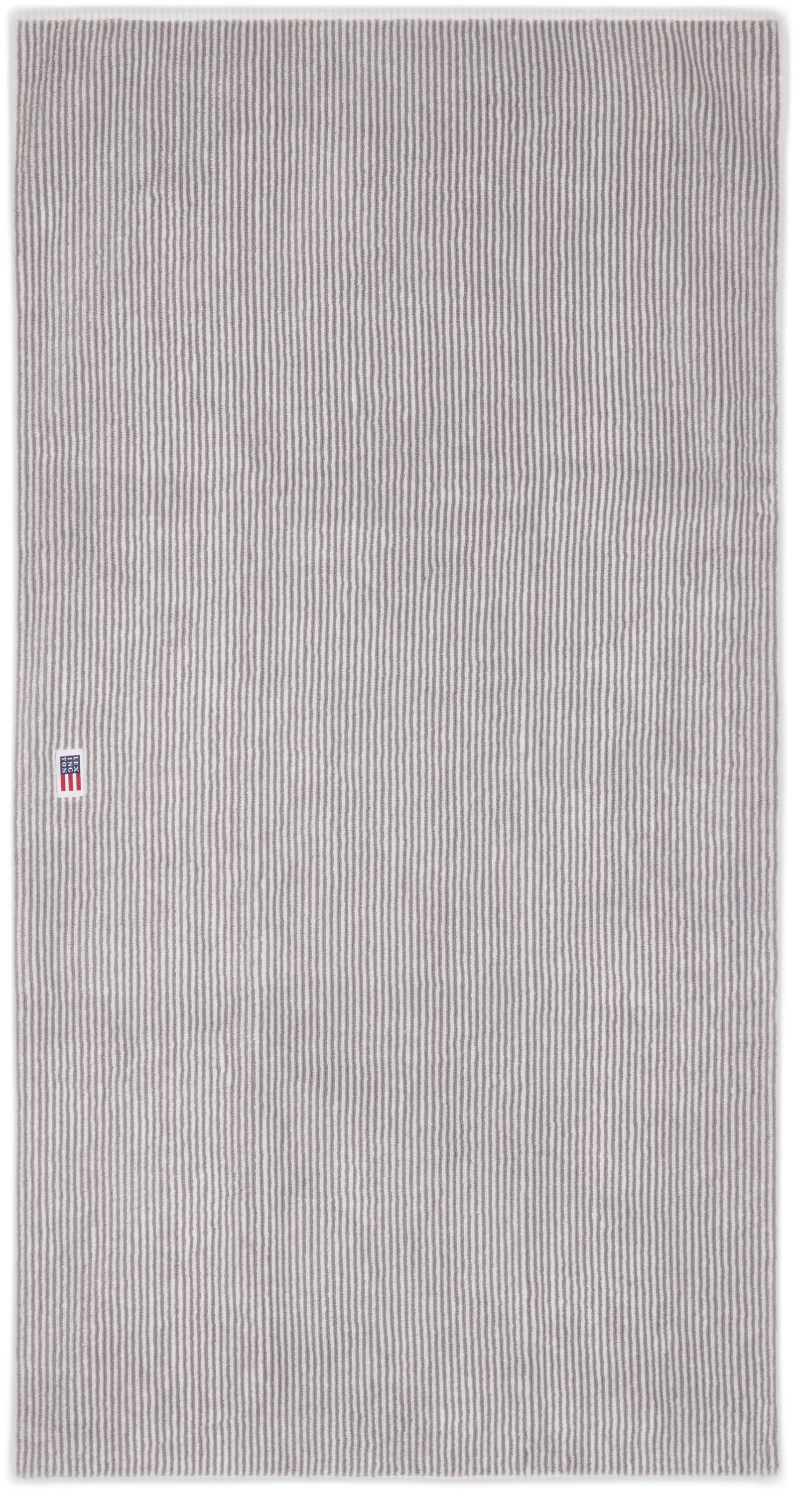Original Towel White/Gray Striped