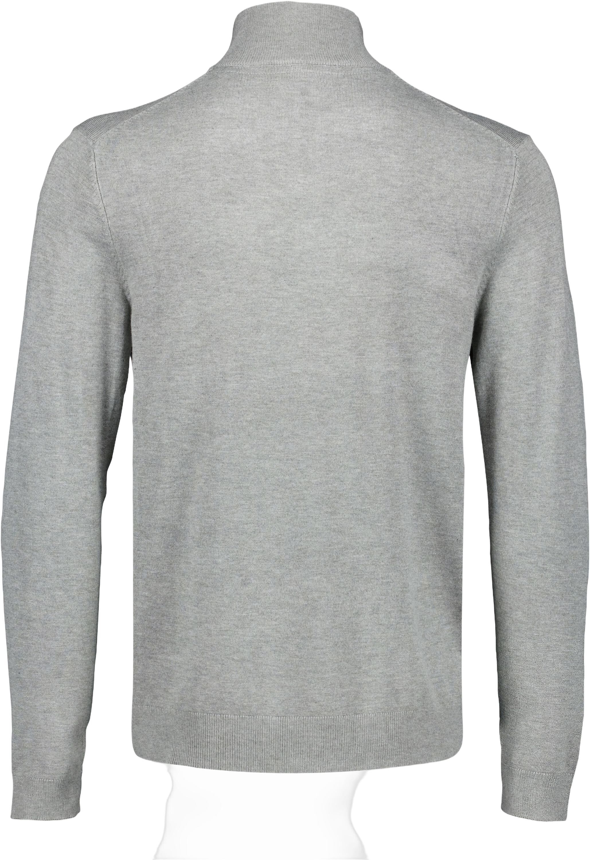 Ecovero half zip L/S knit