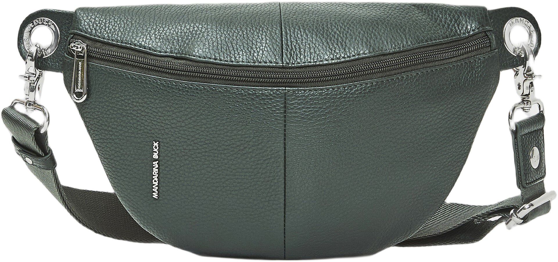 MELLOW LEATHER BUM BAG / PINE GREEN