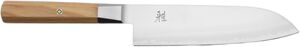 Koya Santokukniv 18 cm, Beige, Glatslebet