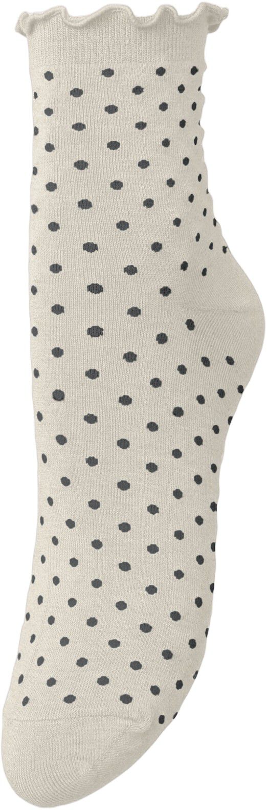Dotted Frilla Short Sock