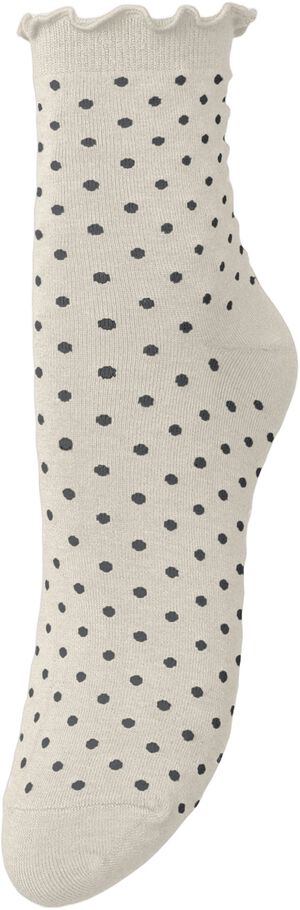 Dotted Frilla Short Sock