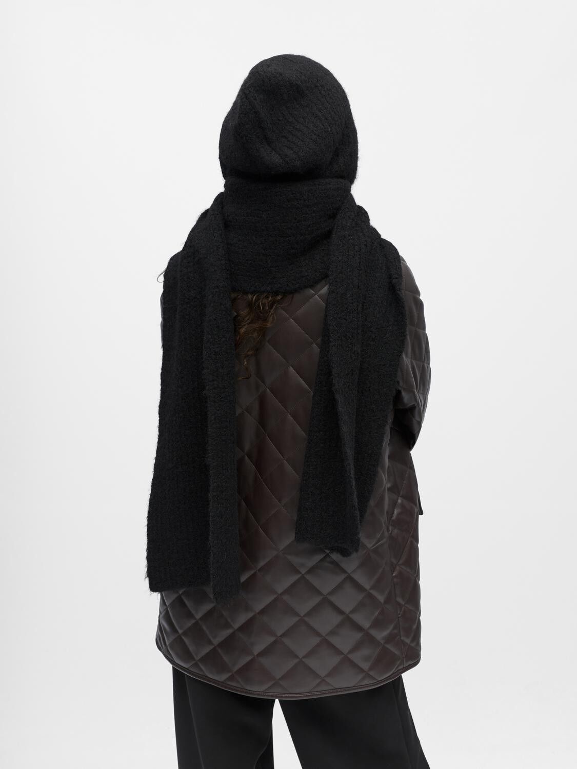 OBJMILU SCARF KNIT BALACLAVA NOOS