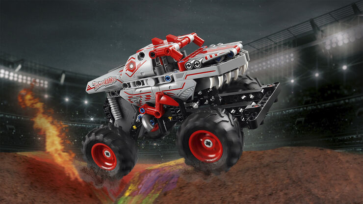 Monster Jam ThunderROARus pull-back