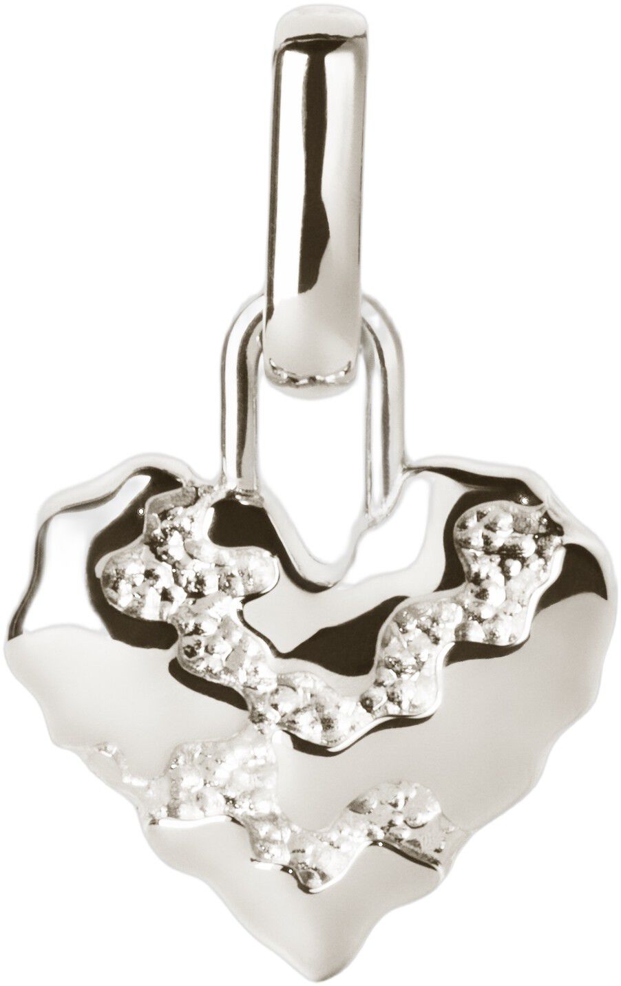 Heart Contrast Charm