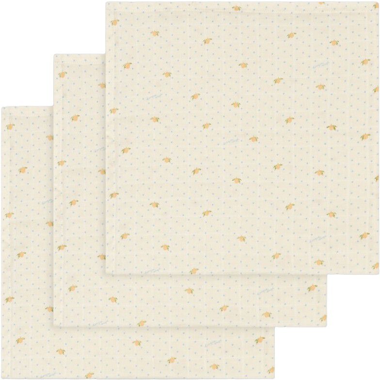 3 PACK MUSLIN CLOTH GOTS