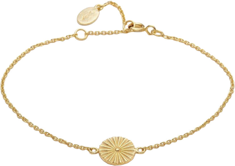 Wheel bracelet VERMEIL (925 Sterling silver gold plated 2. 5 micron)