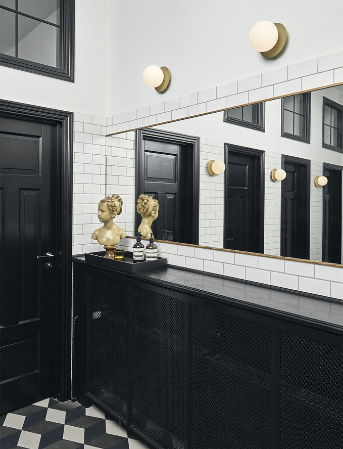 Liila 1 Medium IP44 , nordic gold / opal