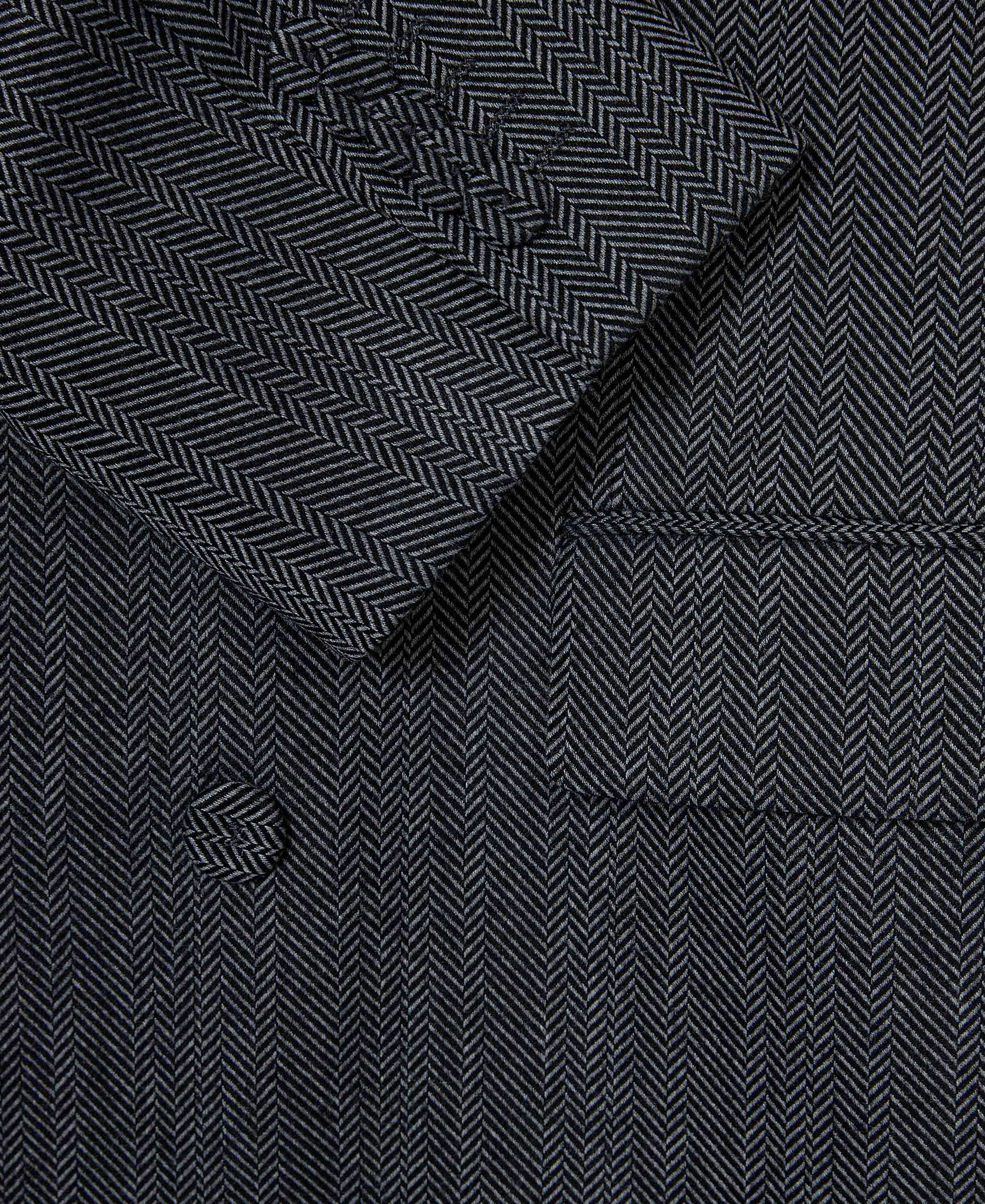 Modern-fit suit jacket in herringbone fabric