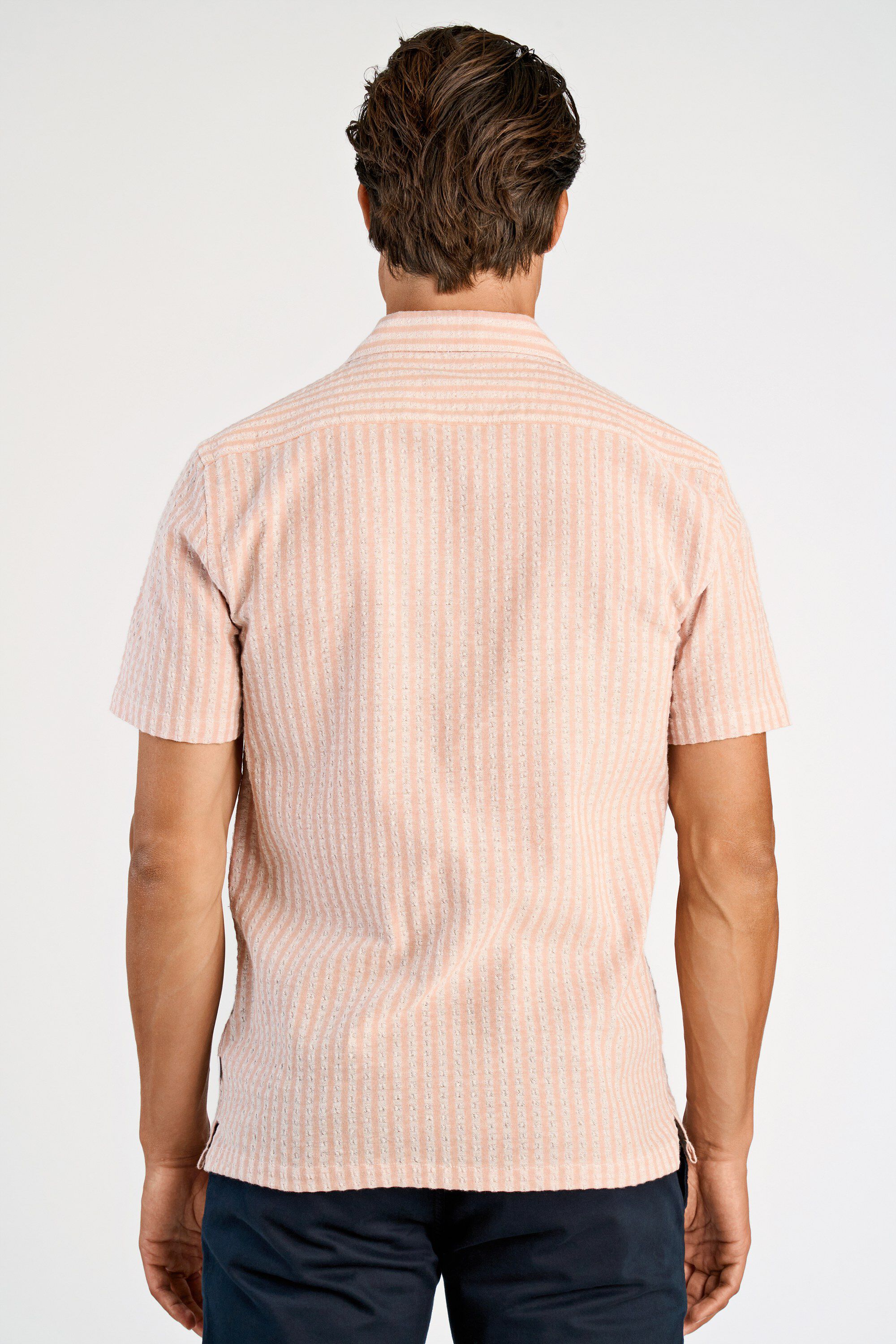 Cotton structure shirt S/S