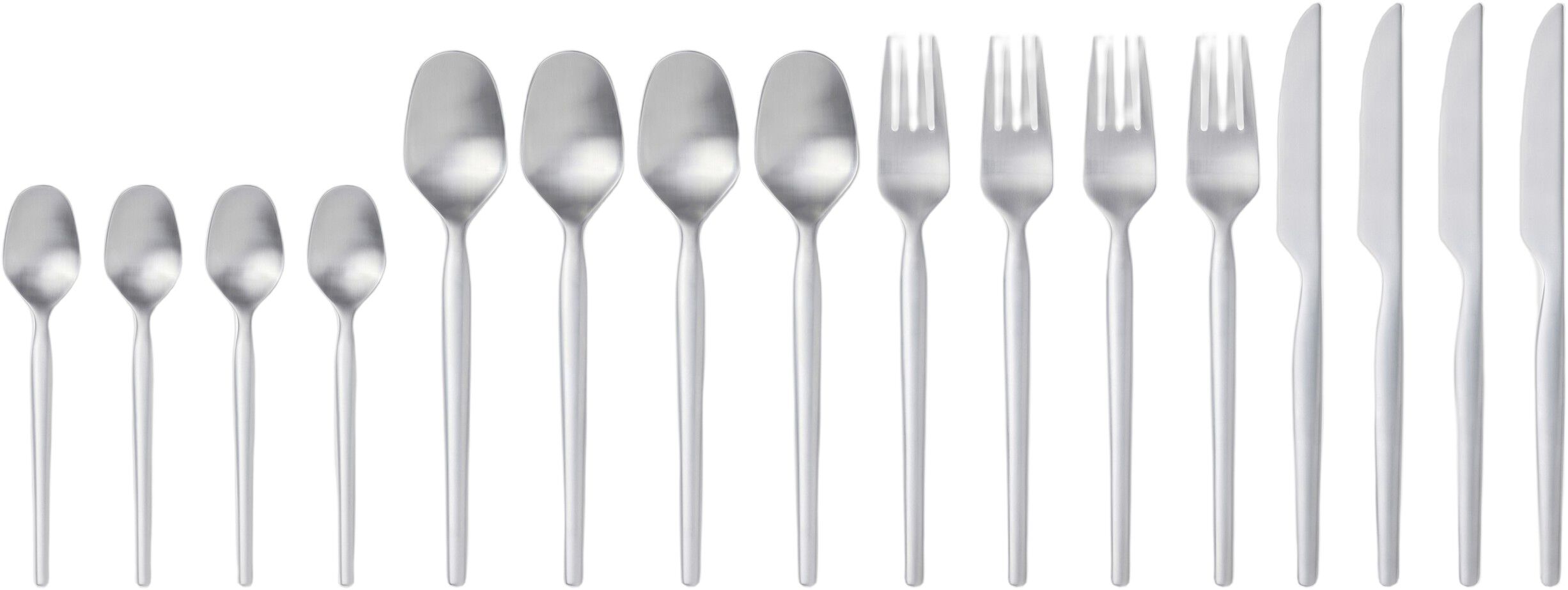 Bestikksett Dorotea 16 deler Matt st&aring;l