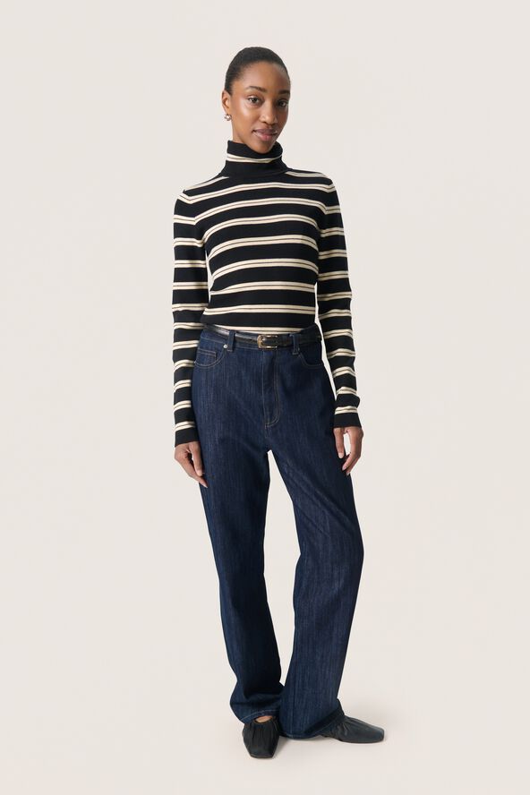 SLSpina Striped Rollneck