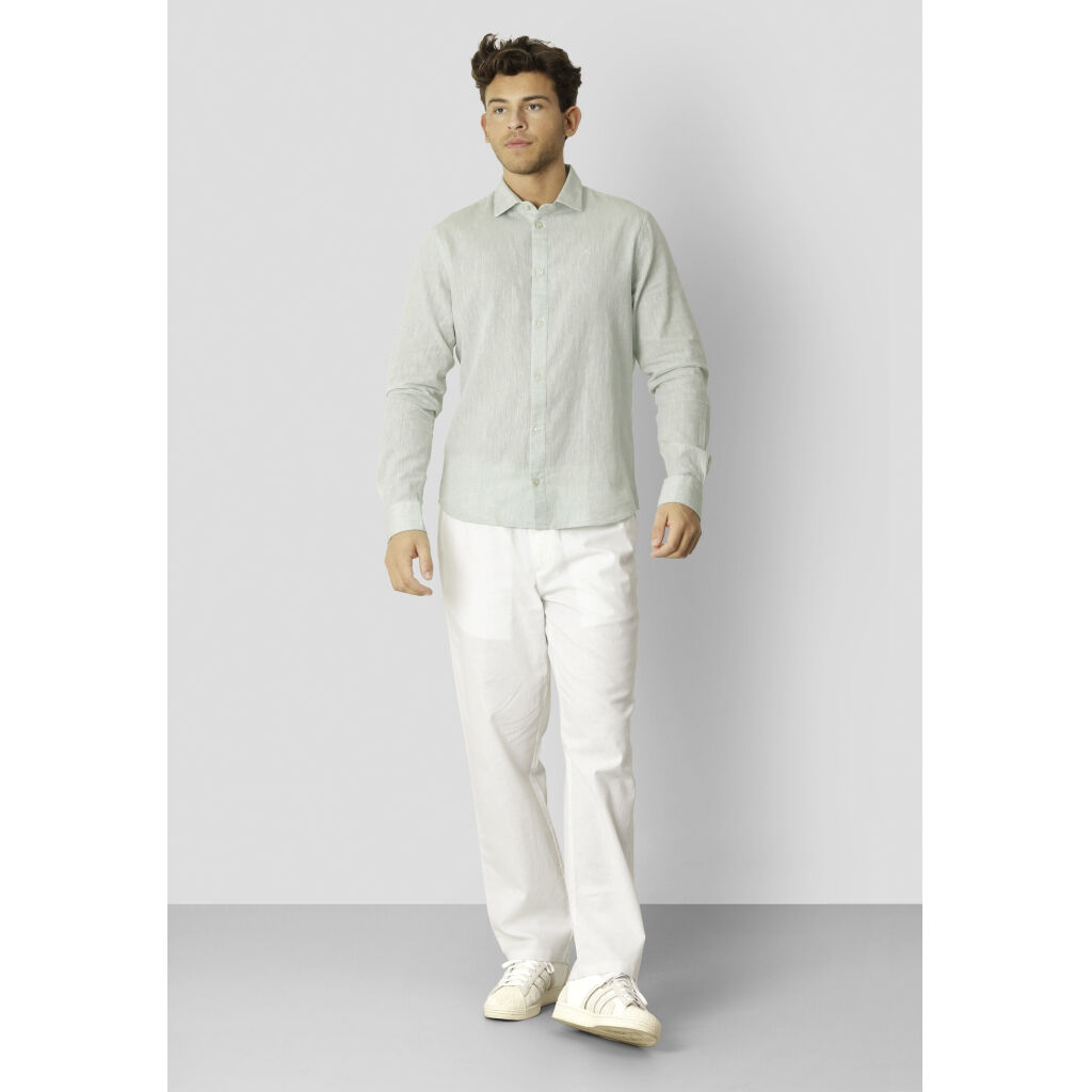 Jamie Cotton Linen Shirt LS