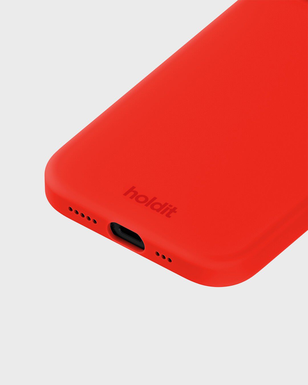 Silicone Case iPhone 14/13 Scarlet Red
