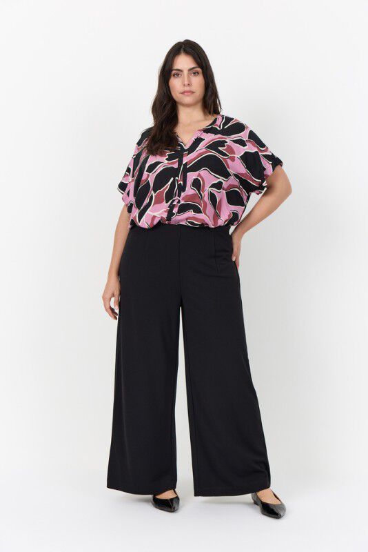 Curvy WA-ATHALIA 1 Bluse Rosa