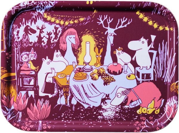 Moomin Arabia 27x20cm bakke Festlige Øjeblikke