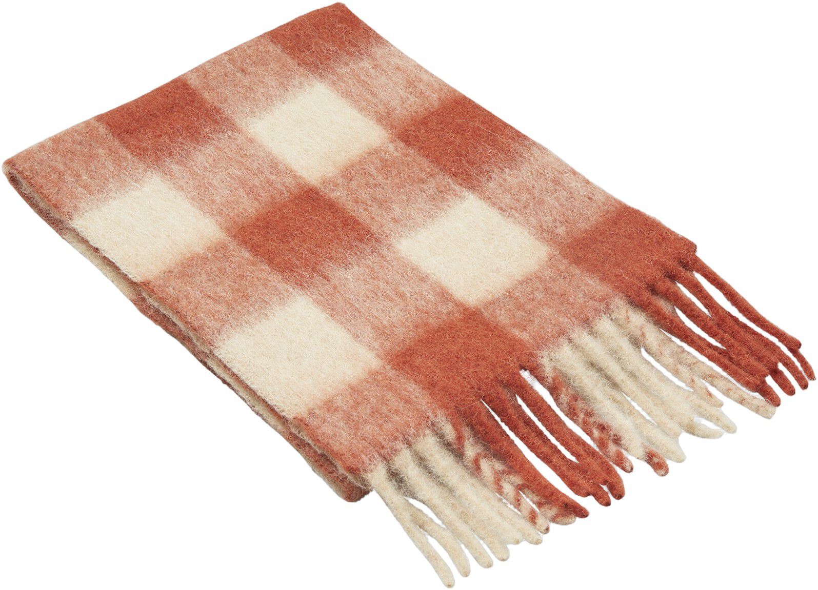 Check Mincho Scarf