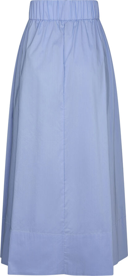 Yara Long Poplin Skirt